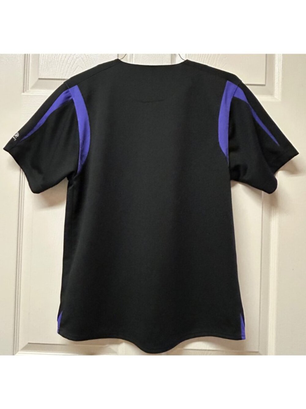 Colorado Rockies Black & Purple MLB Jersey XL Youth True Fan Series Baseball Fan - Picture 6 of 8